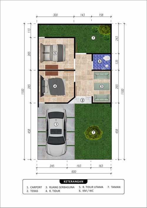 Layout Rumah